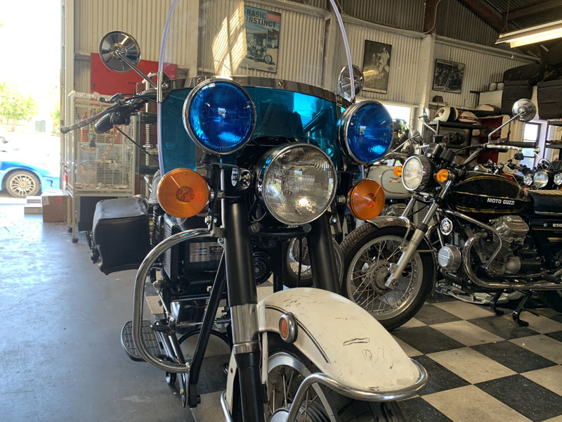 Moto Guzzi Classic Motorcycle pic