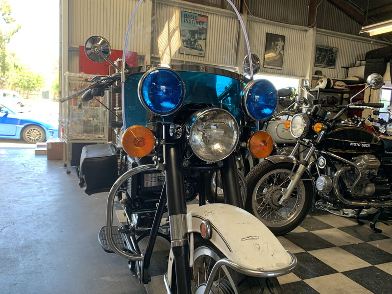 Moto Guzzi Classic Motorcycle pic