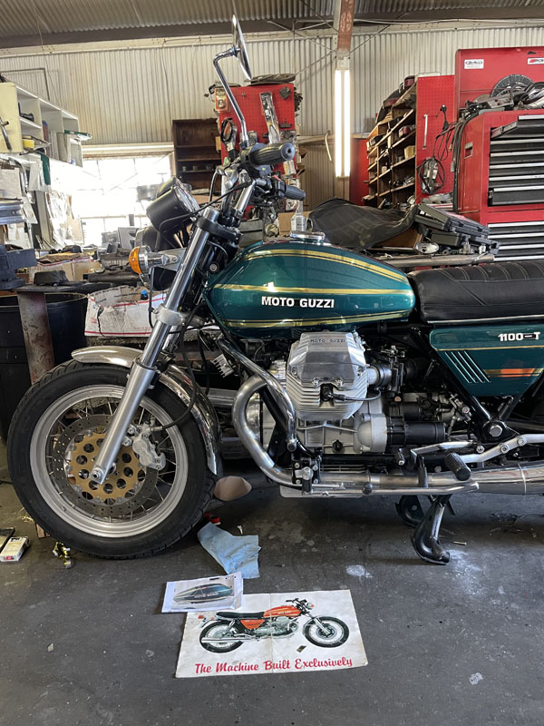 Moto Guzzi Classic Motorcycle pic