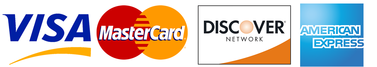 accepted credit cards